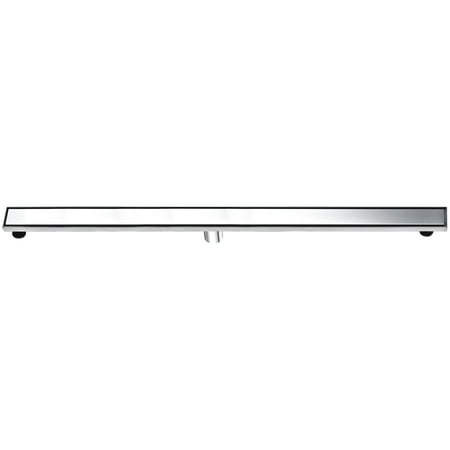 ALFI brand ABLD47B-PSS 47 Polished Stainless Steel Linear Shower Drain with Solid Cover