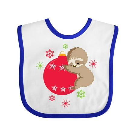 Inktastic Cute Christmas Baby Sloth on Red Ornament with Snowflakes Gift Baby Boy or Baby Girl Bib
Inktastic Cute Christmas Baby Sloth on Red Ornament with Snowflakes Gift Baby Boy or Baby Girl Bib
