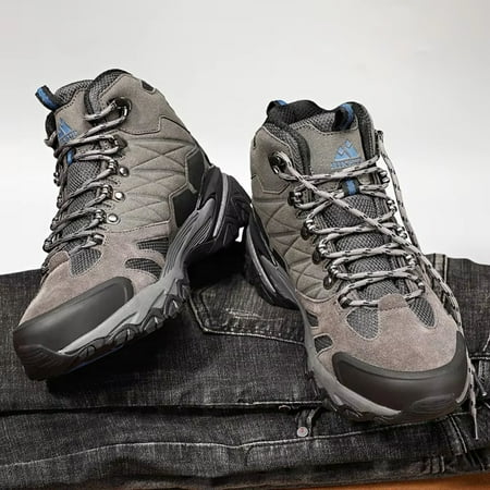 CHNGTO Tough Winter Men‘s High Top Outdoor Hiking Boots - Durable Suede & Leather Mountain Tactical Sneakers for Trekking
CHNGTO Tough Winter Men‘s High Top Outdoor Hiking Boots - Durable Suede & Leather Mountain Tactical Sneakers for Trekking