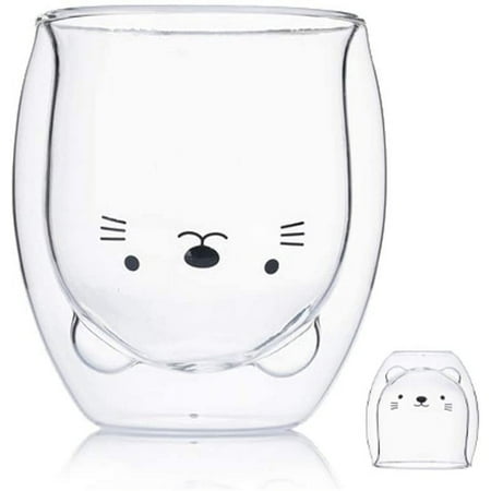 Bear Mug Cute Mugs Glass Double Wall Insulated Glass Espresso Cup Kawaii Cup Coffee Cup Tea Cup Milk Cup Best Gift for Women Office and Personal Birthday Christmas
Bear Mug Cute Mugs Glass Double Wall Insulated Glass Espresso Cup Kawaii Cup Coffee Cup Tea Cup Milk Cup Best Gift for Women Office and Personal Birthday Christmas