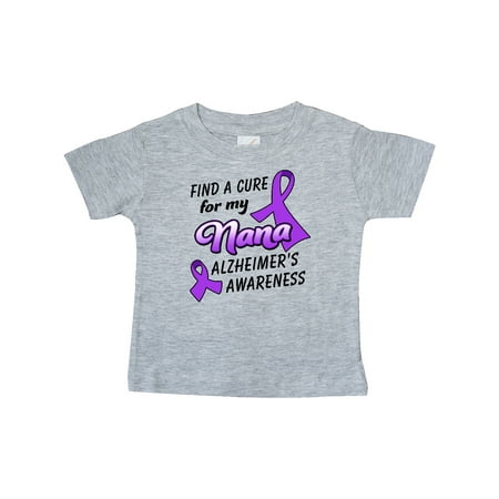 Inktastic Alzheimer s Awareness Find a Cure for my Nana Gift Baby Boy or Baby Girl T-Shirt
Inktastic Alzheimer s Awareness Find a Cure for my Nana Gift Baby Boy or Baby Girl T-Shirt