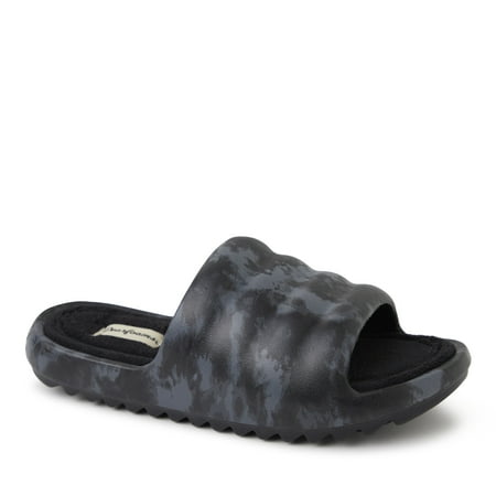 Dearfoams Women s Gemini Wave EVA Slide Slipper