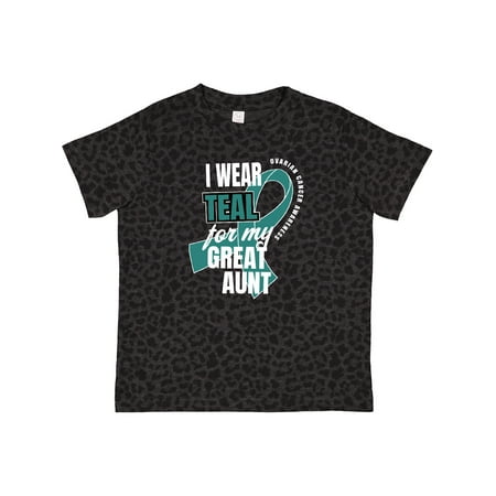 Inktastic I Wear Teal for My Great Aunt Ovarian Cancer Awareness Gift Toddler Boy or Toddler Girl T-Shirt
Inktastic I Wear Teal for My Great Aunt Ovarian Cancer Awareness Gift Toddler Boy or Toddler Girl T-Shirt