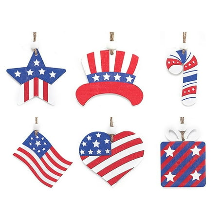 Fovolat 4th of July Patriotic Wooden Ornaments 6Pcs Independence Day Pendants with Holes able American Flag Wooden Chips Decorations for Memorial Day Yard Tree Table Shelf Window 6 Shapes ordinary
Fovolat 4th of July Patriotic Wooden Ornaments 6Pcs Independence Day Pendants with Holes able American Flag Wooden Chips Decorations for Memorial Day Yard Tree Table Shelf Window 6 Shapes ordinary