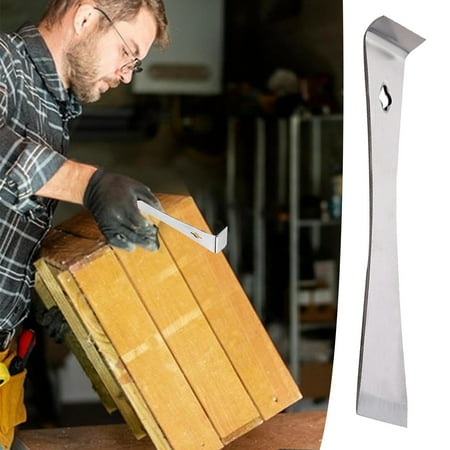 Christmas Deals Woodworking Tools Stainless Steel Pry Bar Pocket Metal Nail Puller Scraper Flat Bar Utility Trimming Wedge Removal Tool Heavy Duty Pry Bar Scraper For Paint Removal Cutting by BnGAJN
Christmas Deals Woodworking Tools Stainless Steel Pry Bar Pocket Metal Nail Puller Scraper Flat Bar Utility Trimming Wedge Removal Tool Heavy Duty Pry Bar Scraper For Paint Removal Cutting by BnGAJN