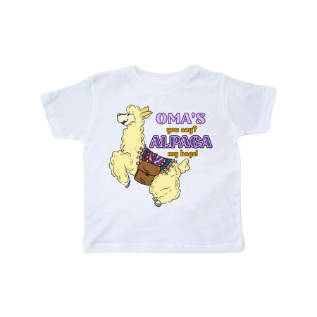 Inktastic Oma s You Say ALPACA my Bags with Cute Jumping Alpaca Gift Toddler Boy or Toddler Girl T-Shirt
Inktastic Oma s You Say ALPACA my Bags with Cute Jumping Alpaca Gift Toddler Boy or Toddler Girl T-Shirt