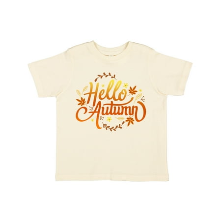 Inktastic Fall Season Hello Autumn in Orange and Yellow with Leaves Gift Toddler Boy or Toddler Girl T-Shirt
Inktastic Fall Season Hello Autumn in Orange and Yellow with Leaves Gift Toddler Boy or Toddler Girl T-Shirt