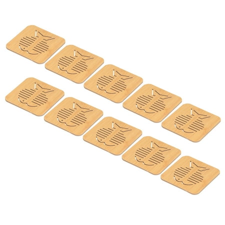 Counter Protection Mat Practical 5.7x5.8in Anti-skid Heat Insulation Pad Imitation Bamboo Home Kitchen Pot Cup Bowl For Table Protection Large Fish
Counter Protection Mat Practical 5.7x5.8in Anti-skid Heat Insulation Pad Imitation Bamboo Home Kitchen Pot Cup Bowl For Table Protection Large Fish