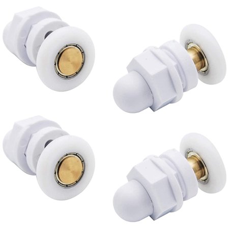 4Pcs Eccentric Wheel Bathroom Sliding Glass Wheel Sliding Door Hanging Pulley Accessories 23mm Diameter
4Pcs Eccentric Wheel Bathroom Sliding Glass Wheel Sliding Door Hanging Pulley Accessories 23mm Diameter