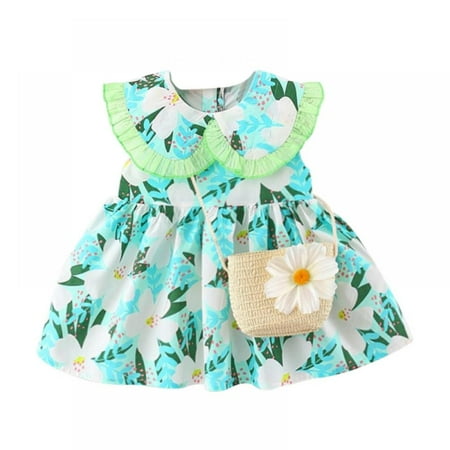 Toddler Baby Girl Floral Casual Dress Infant Girls Short Sleeve Onepiece Flower Print Skirt Kids Summer Outfit Clothes
Toddler Baby Girl Floral Casual Dress Infant Girls Short Sleeve Onepiece Flower Print Skirt Kids Summer Outfit Clothes