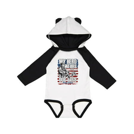 Inktastic Proud Godson My Hero Wears Dog Tags USA Flag Gift Baby Boy Long Sleeve Bodysuit
Inktastic Proud Godson My Hero Wears Dog Tags USA Flag Gift Baby Boy Long Sleeve Bodysuit