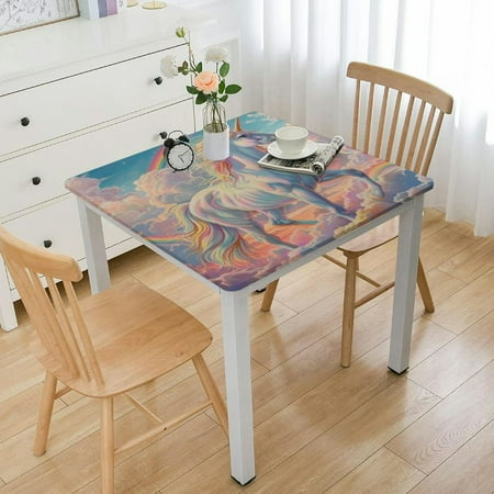 Cute Horses Horns Square Tablecloth Table Cloth for Square or Round Tables Washable Polyester Table Cloth Cover for Home Kitchen Dining
Cute Horses Horns Square Tablecloth Table Cloth for Square or Round Tables Washable Polyester Table Cloth Cover for Home Kitchen Dining