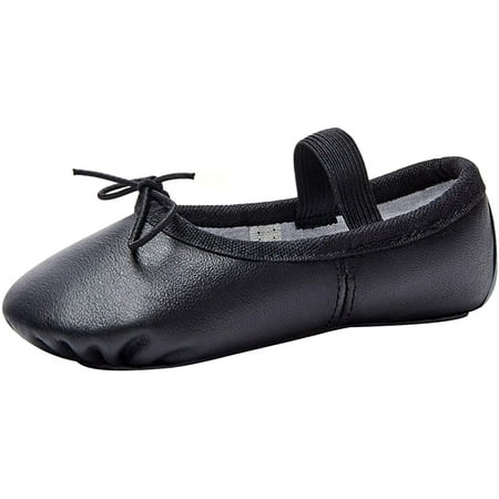 Premium Authentic Leather Baby Ballet Slipper/Ballet Shoes(Toddler/Little Kid/Big Kid)