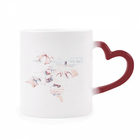 Beach Sea Bumbersull Watercolor Painting Heat Sensitive Mug Red Color Changing Stoneware Cup
Beach Sea Bumbersull Watercolor Painting Heat Sensitive Mug Red Color Changing Stoneware Cup