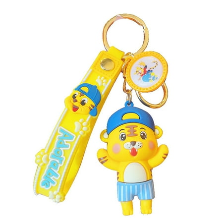 Cartoon Animal Pendant Lovely Tiger Keyring for Boys Keys Purse Backpack 4Colors
Cartoon Animal Pendant Lovely Tiger Keyring for Boys Keys Purse Backpack 4Colors