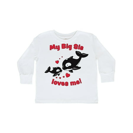 Inktastic My Big Sis Loves Me Orca Family Gift Toddler Boy or Toddler Girl Long Sleeve T-Shirt
Inktastic My Big Sis Loves Me Orca Family Gift Toddler Boy or Toddler Girl Long Sleeve T-Shirt