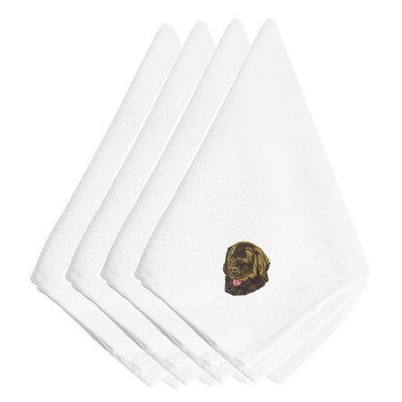 Carolines Treasures EMBT2373NPKE Newfoundland Embroidered Napkins Set of 4 20 x 20 multicolor
Carolines Treasures EMBT2373NPKE Newfoundland Embroidered Napkins Set of 4 20 x 20 multicolor