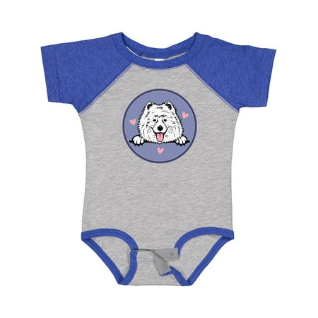 Inktastic Samoyed Dog Lover Gifts Gift Baby Girl Bodysuit