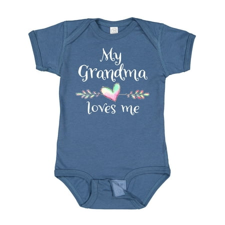Inktastic My Grandma Loves Me- Heart Grandchild Gift Baby Boy or Baby Girl Bodysuit
Inktastic My Grandma Loves Me- Heart Grandchild Gift Baby Boy or Baby Girl Bodysuit