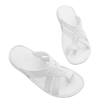 Women s Slides Sandals Boho Embroidered Toe Ring Flip Flop Comfortable Orthotic Walking Shoes Casual Summer Slip On Slippers
Women s Slides Sandals Boho Embroidered Toe Ring Flip Flop Comfortable Orthotic Walking Shoes Casual Summer Slip On Slippers
