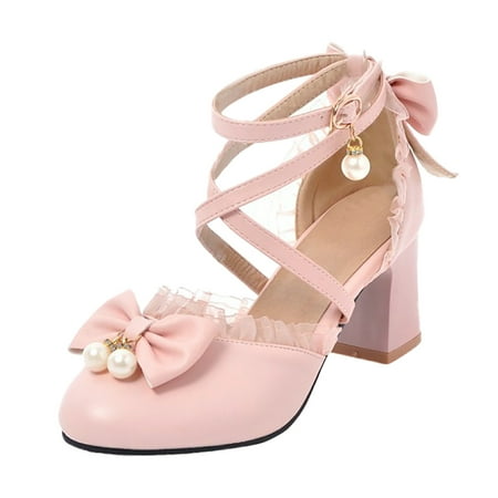 CLZOUD Embellished Sandals for Women Pink Women s Spring and Summer Japanese Cute Bow Lace Sandals 38
CLZOUD Embellished Sandals for Women Pink Women s Spring and Summer Japanese Cute Bow Lace Sandals 38