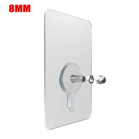 Adhesive Utility Magic Wall Hook Without Nails Transparent Strong Sticky