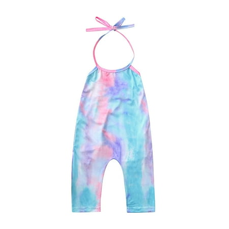 Toddler Kids Baby Girls Sleeveless Rainbow Tie Dyed Romper Jumpsuit Clothes For 2-3 Years
Toddler Kids Baby Girls Sleeveless Rainbow Tie Dyed Romper Jumpsuit Clothes For 2-3 Years