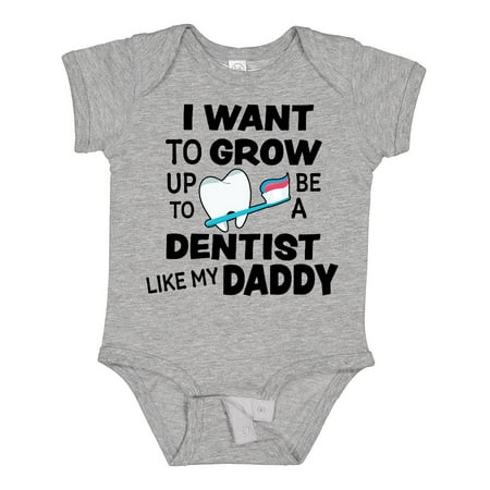 Inktastic I Want to Grow Up to Be a Dentist Like My Daddy Gift Baby Boy or Baby Girl Bodysuit
Inktastic I Want to Grow Up to Be a Dentist Like My Daddy Gift Baby Boy or Baby Girl Bodysuit