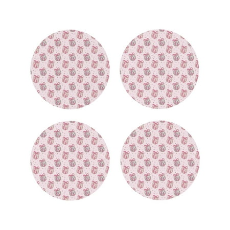 Yiaed Pink Disco Ball Print Leather Coasters for Drinks - Cup Coasters Coffee Table Kitchen Table Bar Home & Office Gifts Handmade Drink Coasters-Round Shape
Yiaed Pink Disco Ball Print Leather Coasters for Drinks - Cup Coasters Coffee Table Kitchen Table Bar Home & Office Gifts Handmade Drink Coasters-Round Shape