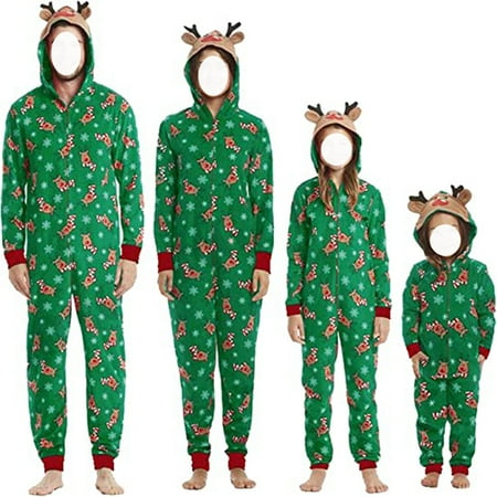 Christmas Family Matching Hoodie Pajamas Reindeer Romper Long Sleeve One Piece Jumpsuit Zipper Pjs for Adult Kids Baby
Christmas Family Matching Hoodie Pajamas Reindeer Romper Long Sleeve One Piece Jumpsuit Zipper Pjs for Adult Kids Baby