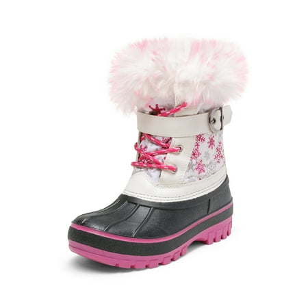 DREAM PAIRS Mid Calf Winter Snow Boots KRIVER-3 WHITE/FUCHSIA Size 1 Child Unisex
DREAM PAIRS Mid Calf Winter Snow Boots KRIVER-3 WHITE/FUCHSIA Size 1 Child Unisex