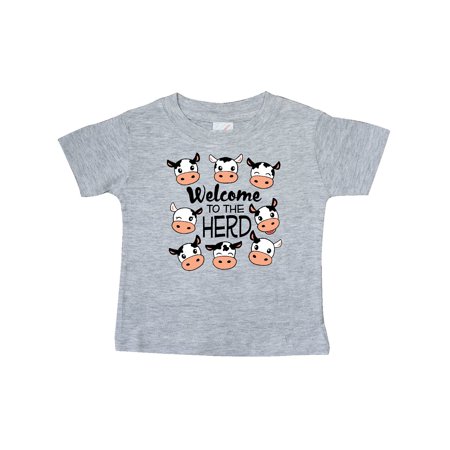 Inktastic Welcome to the Herd with cute Black and White Holstein Cows Gift Baby Boy or Baby Girl T-Shirt
Inktastic Welcome to the Herd with cute Black and White Holstein Cows Gift Baby Boy or Baby Girl T-Shirt