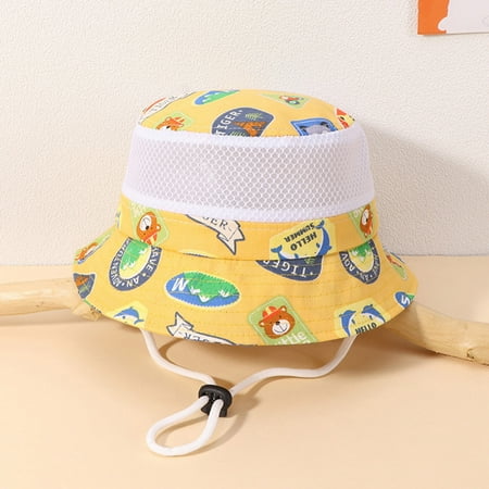 Hunpta Hats For Kids Adjustable Chin Strap Sun Protection Hats Summer Spring Sun Hat Cute Cartoon Outdoor Beach Bucket Cap
Hunpta Hats For Kids Adjustable Chin Strap Sun Protection Hats Summer Spring Sun Hat Cute Cartoon Outdoor Beach Bucket Cap