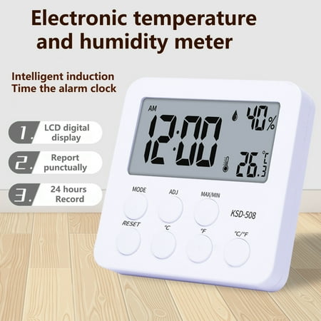 IOAOAI Temperature Sensor Temperature Monitor Multifunctional Premium Humidity Tester Electronic Temperature Sensor
IOAOAI Temperature Sensor Temperature Monitor Multifunctional Premium Humidity Tester Electronic Temperature Sensor