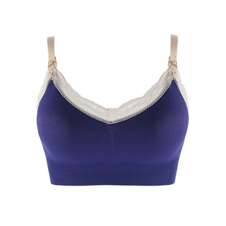 Womens Sports Bras Wireless T-Shirt Bra Wireless Full-Coverage Bra Pullover Wirefree T-Shirt Bra(Medium Blue)
Womens Sports Bras Wireless T-Shirt Bra Wireless Full-Coverage Bra Pullover Wirefree T-Shirt Bra(Medium Blue)