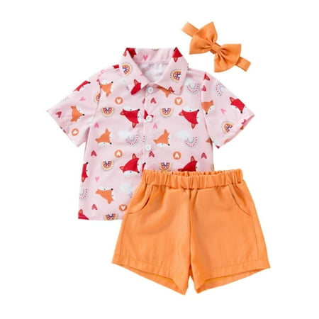 JAHH Comfortable Dresses for Children s Toddler Boys Lapel Short Sleeve Cartoon Print Shirt Solid Color Elastic Shorts with Pockets for Boys Valentine s Day Outfits(2-3 Years Pink)
JAHH Comfortable Dresses for Children s Toddler Boys Lapel Short Sleeve Cartoon Print Shirt Solid Color Elastic Shorts with Pockets for Boys Valentine s Day Outfits(2-3 Years Pink)