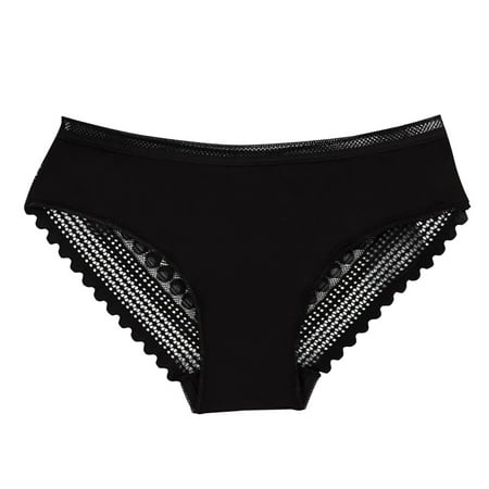 Intimates Women s Mid Low Waist Ice Traceless Large Sexy Lace Transparent Underwear NylonCotton Simple Long Sleeve Shirts for Women Black
Intimates Women s Mid Low Waist Ice Traceless Large Sexy Lace Transparent Underwear NylonCotton Simple Long Sleeve Shirts for Women Black