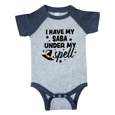 Inktastic I Have My Saba Under My Spell with Cute Witch Hat Gift Baby Boy or Baby Girl Bodysuit
Inktastic I Have My Saba Under My Spell with Cute Witch Hat Gift Baby Boy or Baby Girl Bodysuit