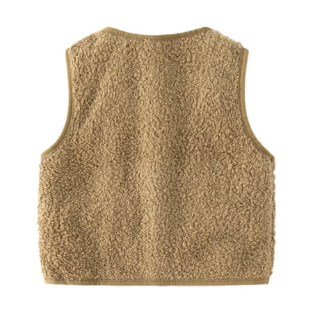 Gubotare Toddler Clothes Children Girls Boys Solid Warm Thick Winter Sleeveless Vest Clothes Coat Zipper For Babys Clothes (3T-12T)
Gubotare Toddler Clothes Children Girls Boys Solid Warm Thick Winter Sleeveless Vest Clothes Coat Zipper For Babys Clothes (3T-12T)