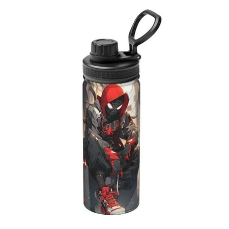 Spider Miles Morale 18 Oz Water Bottle Insulated Stainless Steel Vacuum Tumbler Water Flask For Students Boys Girls
Spider Miles Morale 18 Oz Water Bottle Insulated Stainless Steel Vacuum Tumbler Water Flask For Students Boys Girls