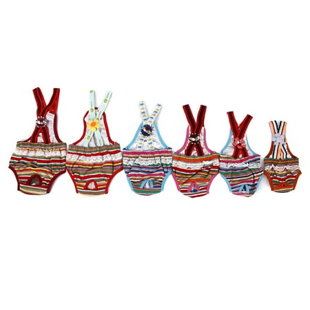Female Dog Suspender Sanitary Pants Diaper with Colorful Strips - Size XL (Random Color)
Female Dog Suspender Sanitary Pants Diaper with Colorful Strips - Size XL (Random Color)
