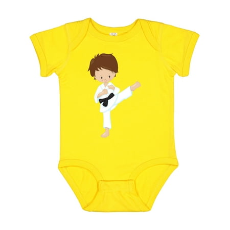 Inktastic Karate Boy Cute Boy Brown Hair Black Belt Gift Baby Boy Bodysuit
Inktastic Karate Boy Cute Boy Brown Hair Black Belt Gift Baby Boy Bodysuit