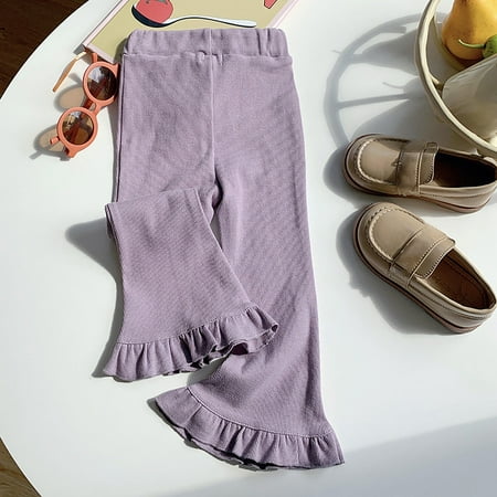 YWDJ Toddler Kids Baby Girls Fashion Cute Sweet Elasticity Flared Pants Trousers Pants Leggings Purple 2-3Years
YWDJ Toddler Kids Baby Girls Fashion Cute Sweet Elasticity Flared Pants Trousers Pants Leggings Purple 2-3Years