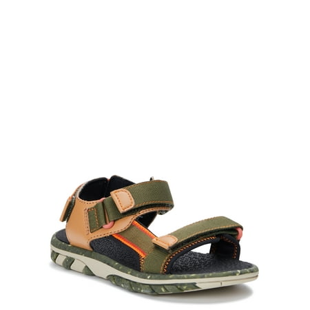 Wonder Nation Little & Big Boys Trail Sandals Sizes 13-6