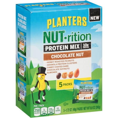 Planters NUT-rition Chocolate Nut Sustaining Energy Mix, 1.