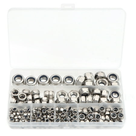 215Pcs Boxed Nylon Inlaid Hexagonal Lock Nut Combination Stainless Steel Loose Lock Nut
215Pcs Boxed Nylon Inlaid Hexagonal Lock Nut Combination Stainless Steel Loose Lock Nut