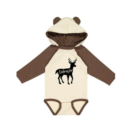 Inktastic Nebraska Black Deer Silhouette Gift Baby Boy or Baby Girl Long Sleeve Bodysuit
Inktastic Nebraska Black Deer Silhouette Gift Baby Boy or Baby Girl Long Sleeve Bodysuit