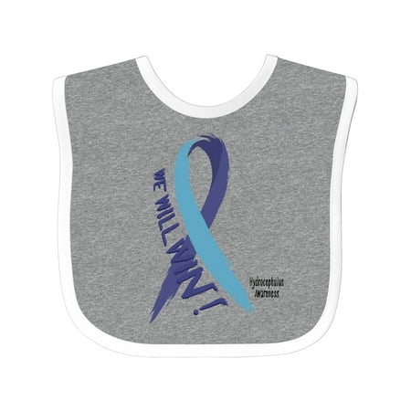 Inktastic We Will Win Against Hydrocephalus Ribbon Gift Baby Boy or Baby Girl Bib
Inktastic We Will Win Against Hydrocephalus Ribbon Gift Baby Boy or Baby Girl Bib