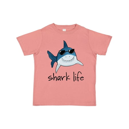 Inktastic Shark Life Fun Shark with Sunglasses Gift Toddler Boy or Toddler Girl T-Shirt
Inktastic Shark Life Fun Shark with Sunglasses Gift Toddler Boy or Toddler Girl T-Shirt