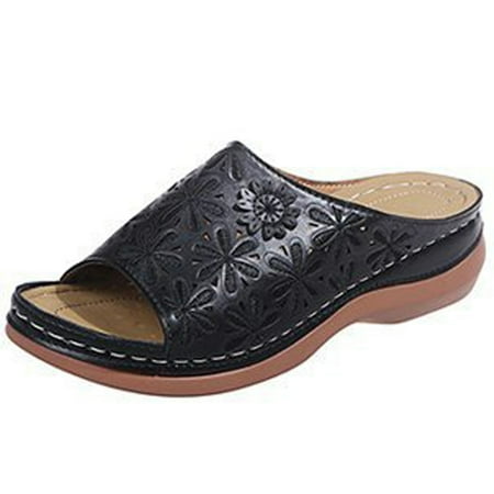 Leather Soft Footbed Orthopedic Arch-Support Sandals Women s Summer Beach Shoes useful Sandals Women s PU Leather Soft Footbed Orthopedic Arch-Support Summer Beach Shoes Flat Heel Black 42
Leather Soft Footbed Orthopedic Arch-Support Sandals Women s Summer Beach Shoes useful Sandals Women s PU Leather Soft Footbed Orthopedic Arch-Support Summer Beach Shoes Flat Heel Black 42